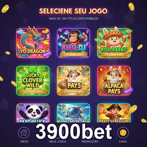 Jogador desfrutando de slots no 3900bet Cassino Online